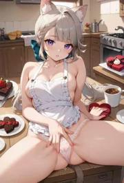 拟造爱人！清冷涟绝的三无猫娘少女琳妮特，